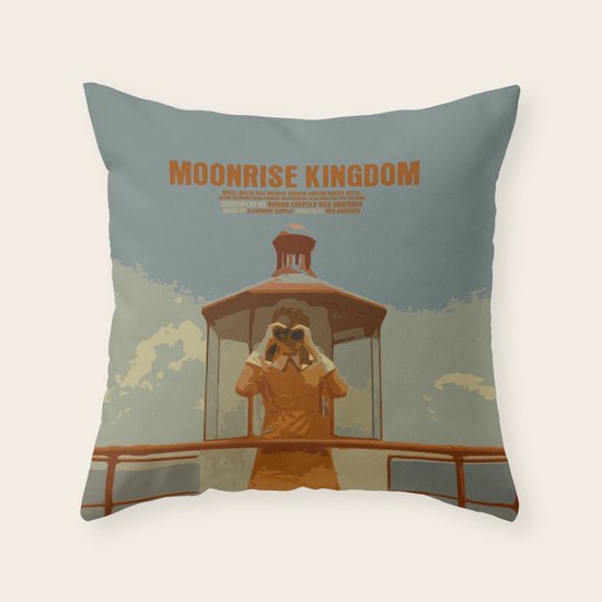 Moonrise Kingdom Throw Pillow