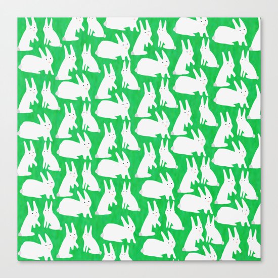 How Many Rabbits are in the picture? Canvas Print