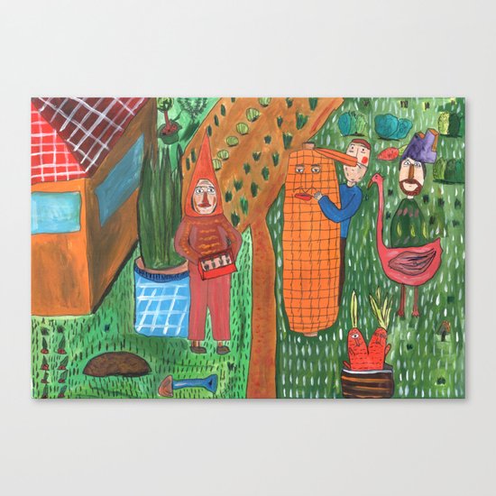 Garden. Canvas Print