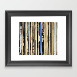 Classic Rock Vinyl Records Gerahmter Kunstdruck | Photo, Curated, Rockband, Turntable, Mojomusic, Classicrock, Giftsfordad, Vinylrecord, Recordcollector, Vinyladdict 