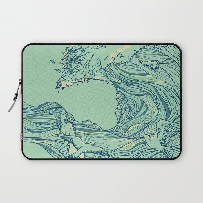 Ocean Breath Laptop Sleeve