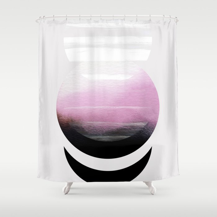 Self-contained Shower Curtain