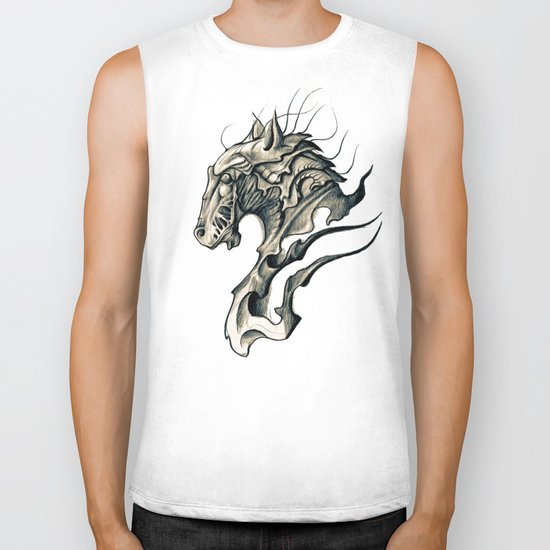 Horse Biker Tank