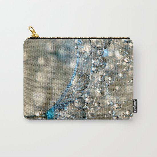 Cyan & Gold Carry-All Pouch