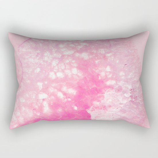 Pink Ice Rectangular Pillow