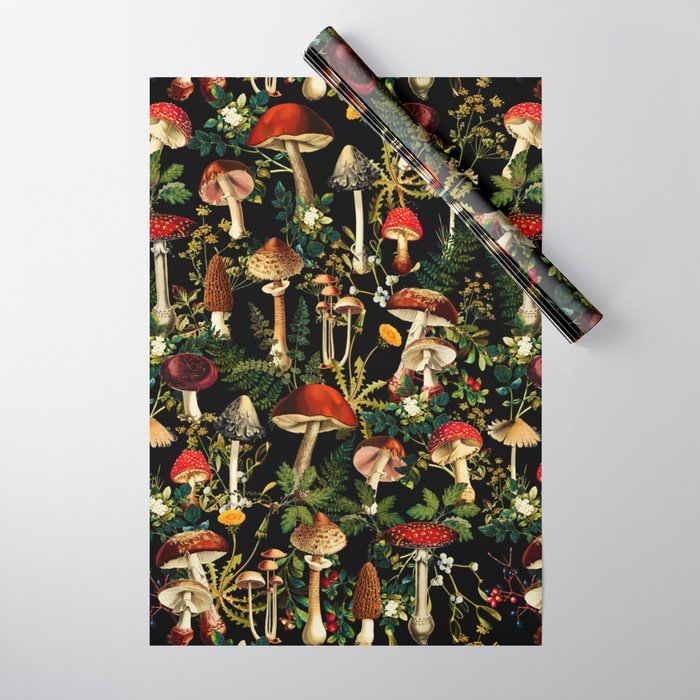 Mushroom Paradise Wrapping Paper