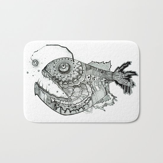 the iron fish Bath Mat