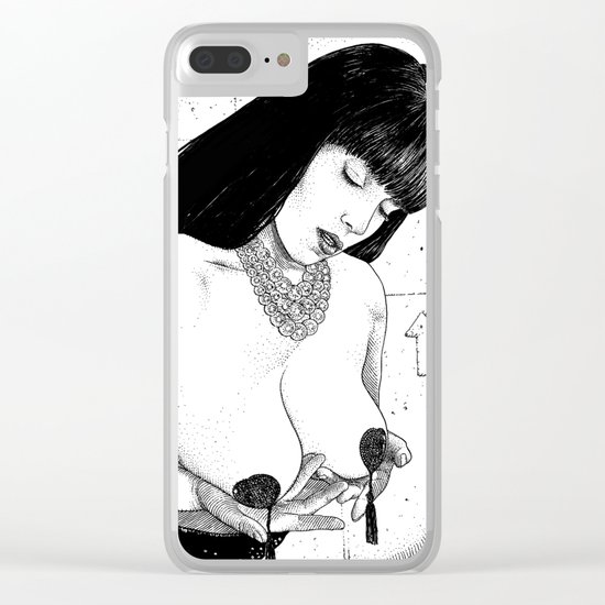 asc 694 - L'empire du burlesque (Burlesque made me a better mom) Clear iPhone Case