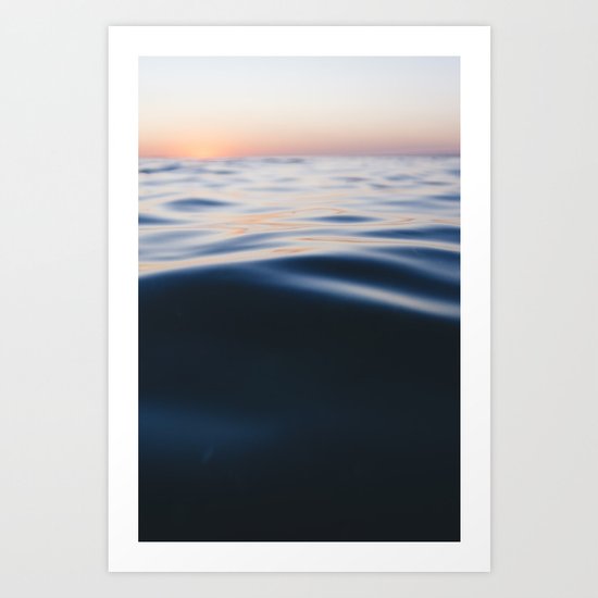 oceanic nuances Art Print