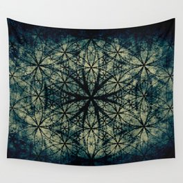 Sacred Geometry for your daily life -  ESOTERIC FLOWER OF LIFE Wall Tapestry