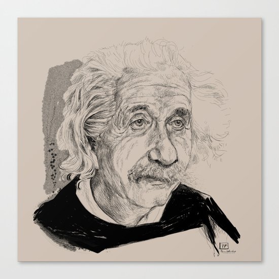 Albert Einstein (scientist) Canvas Print