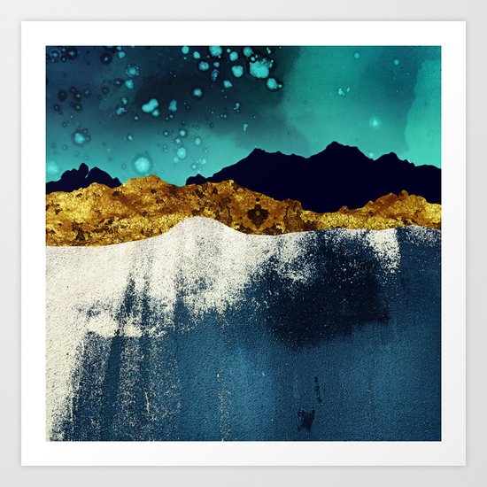 Evening Stars Art Print