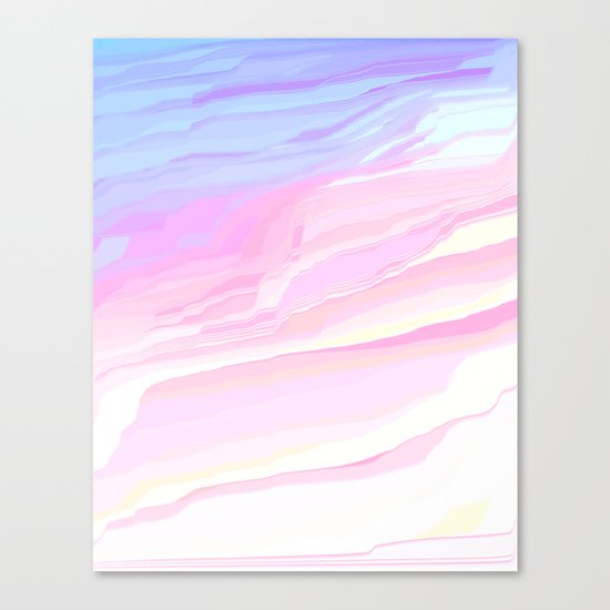 Summer seaside beach Canvas Print