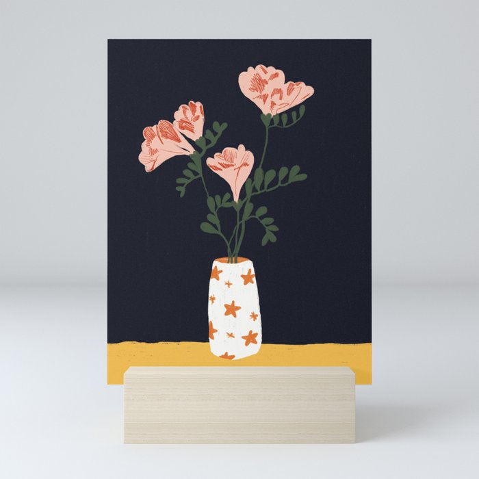 Freesia Mini Art Print