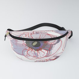 BLOOM RED Fanny Pack