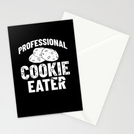 Chocolate Chip Cookie Recipe Dough Almond Stationery Card