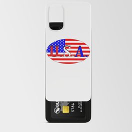 USA Isolated Rugby Ball Android Card Case