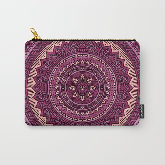 Hippie mandala 39 Carry-All Pouch
