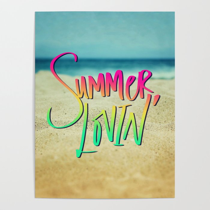 Summer Lovin' x Hawaii Poster
