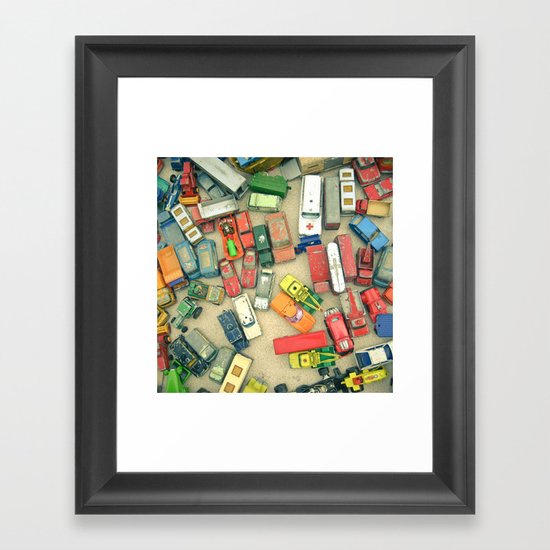 Traffic Jam Framed Art Print