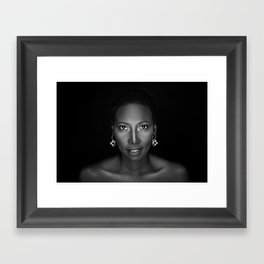 The Truth in your eyes Framed Art Print