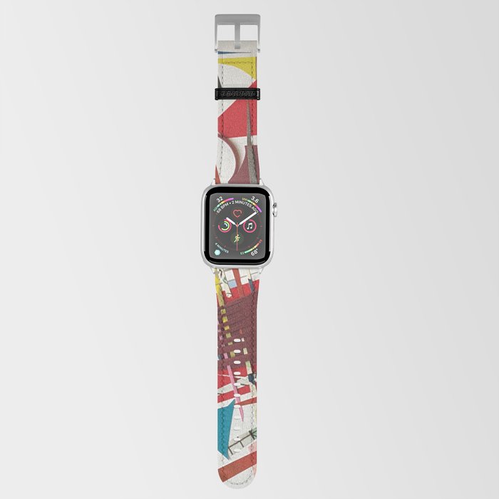 The House- Modern Abstract  Apple Watch Band