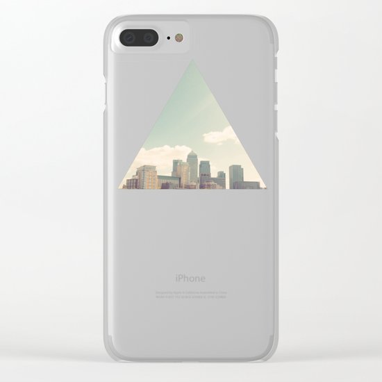 London Skyline Clear iPhone Case