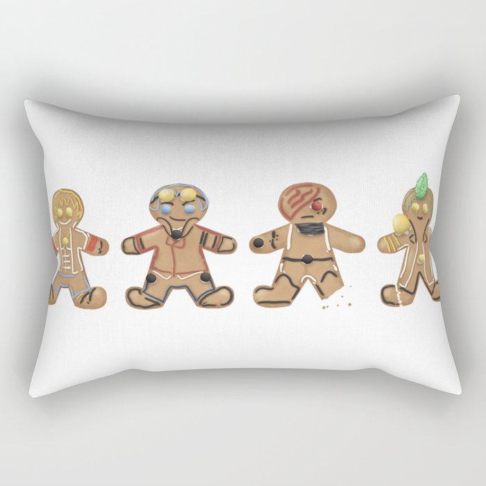 Team SSSN Gingerbread Rectangular Pillow