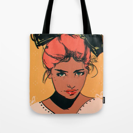 bow Tote Bag