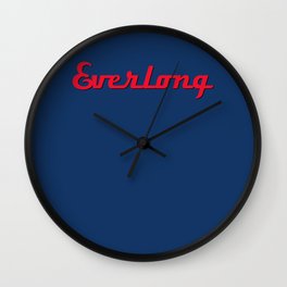 Everlong Wall Clock