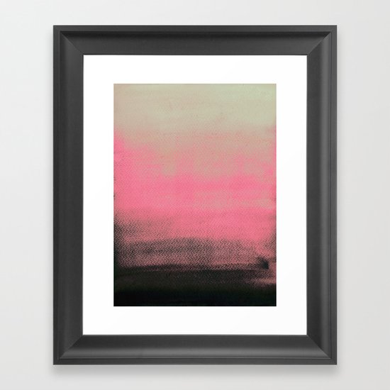 Space Between Framed Art Print
