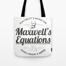 Maxwell's Equations Tote Bag