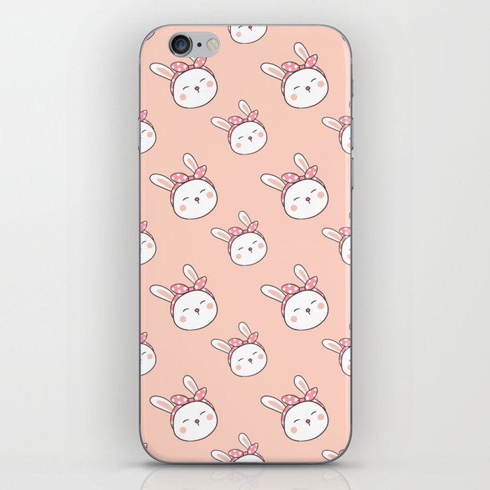 Bunny Faces iPhone Skin
