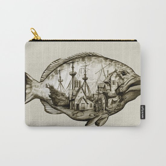 fish Carry-All Pouch