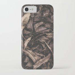 Dead leaves iPhone Case