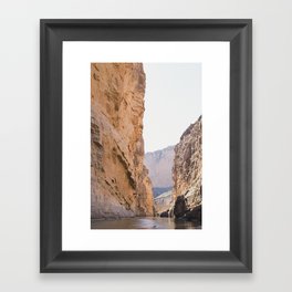 Santa Elena Canyon, Big Bend National Park Framed Art Print