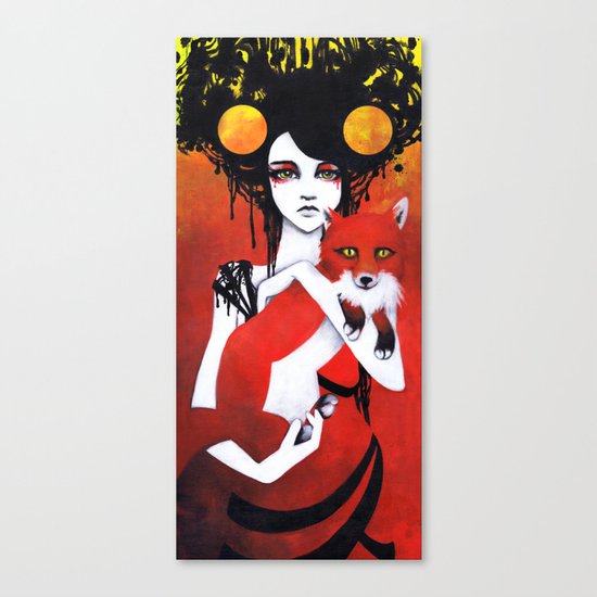 Fauna Goddess of Animals Canvas Print