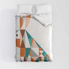 mid-century rabbit Comforters