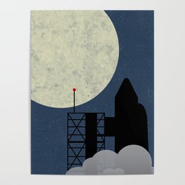 Ready for Lift-Off Poster