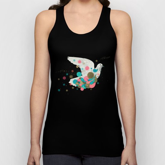 dove Unisex Tank Top