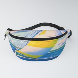 Sailing the Sound Fanny Pack