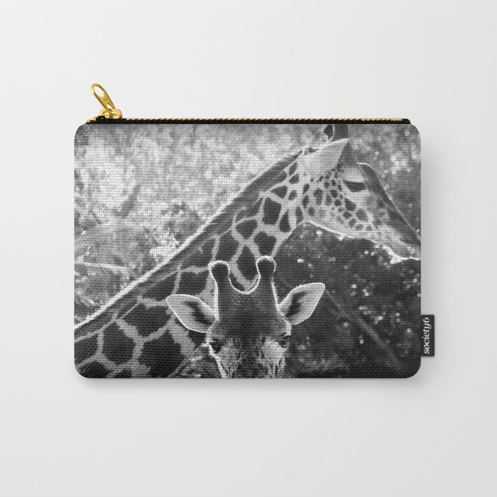 two giraffes Carry-All Pouch