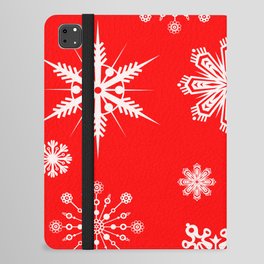 Snowflakes iPad Folio Case