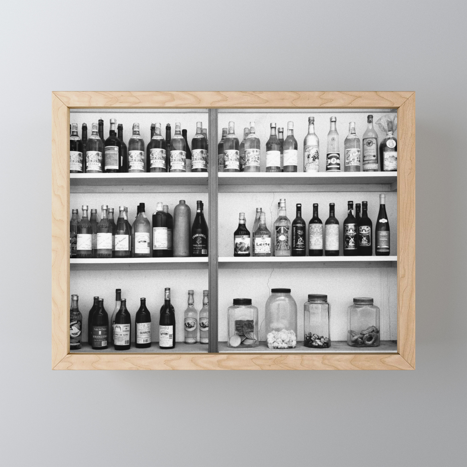 Liquor Bottles Framed Mini Art Print By Gavila Society6