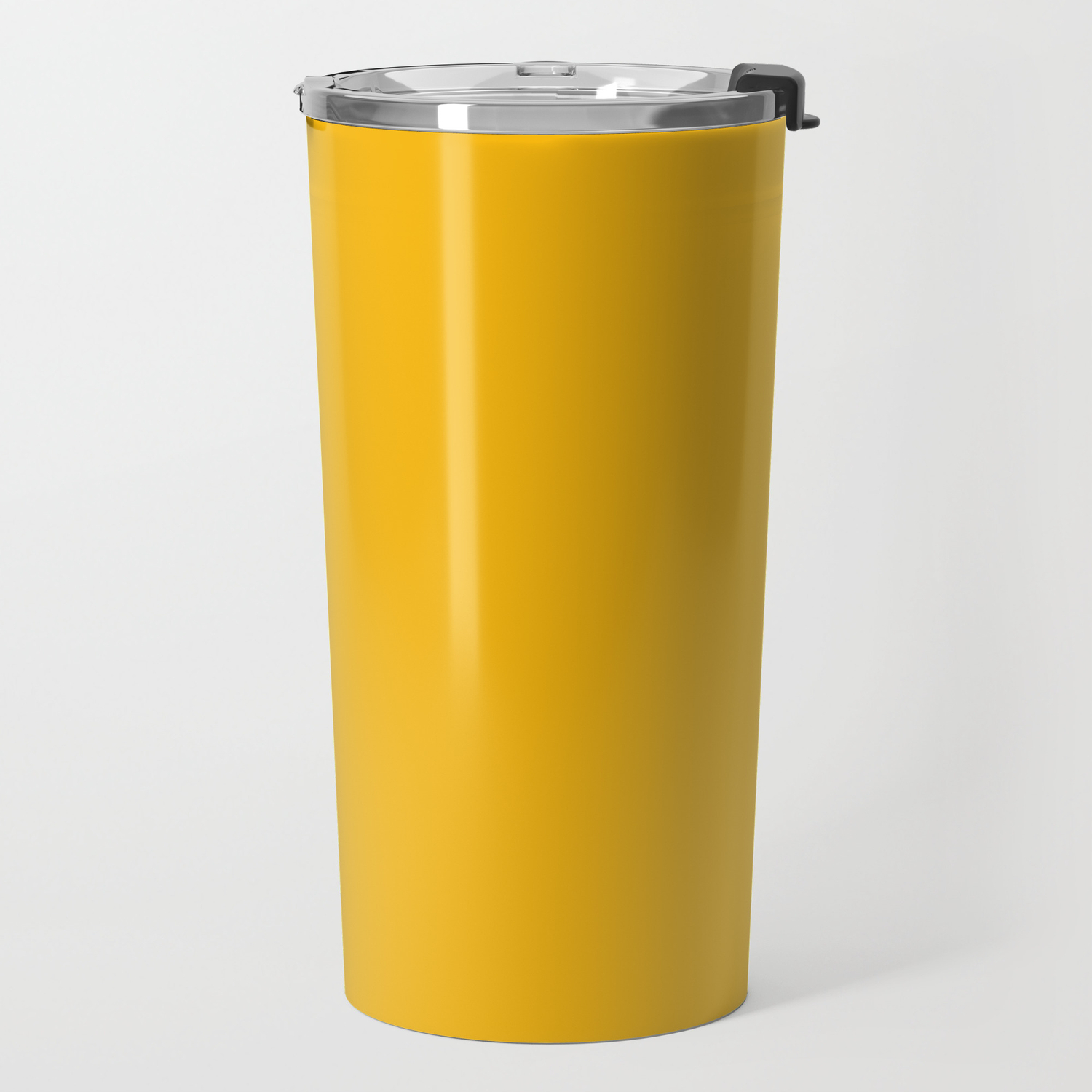Solid Retro Yellow Travel Mug By Klpd Society6