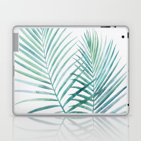 Exotic Flora Watercolor Laptop & iPad Skin
