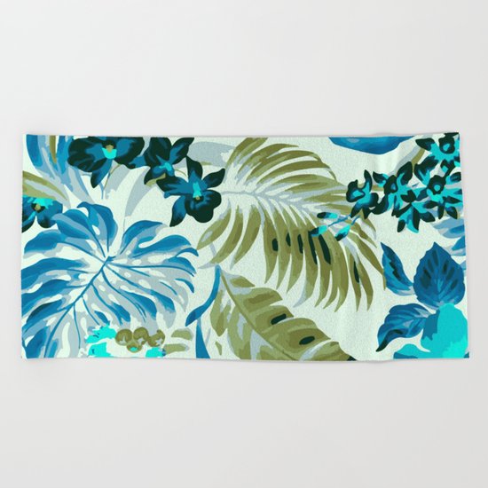 Jungle blush - fall Beach Towel