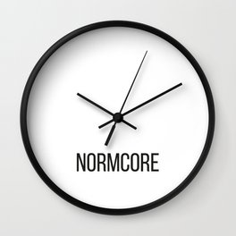 NORMCORE Wall Clock