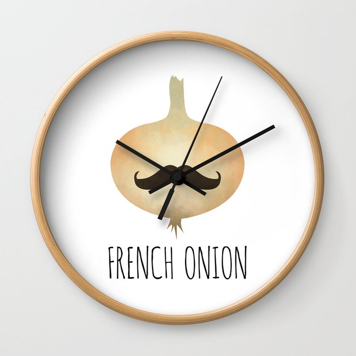 French Onion Wall Clock