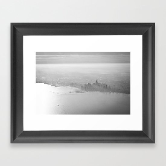 Chicago Skyline Framed Art Print